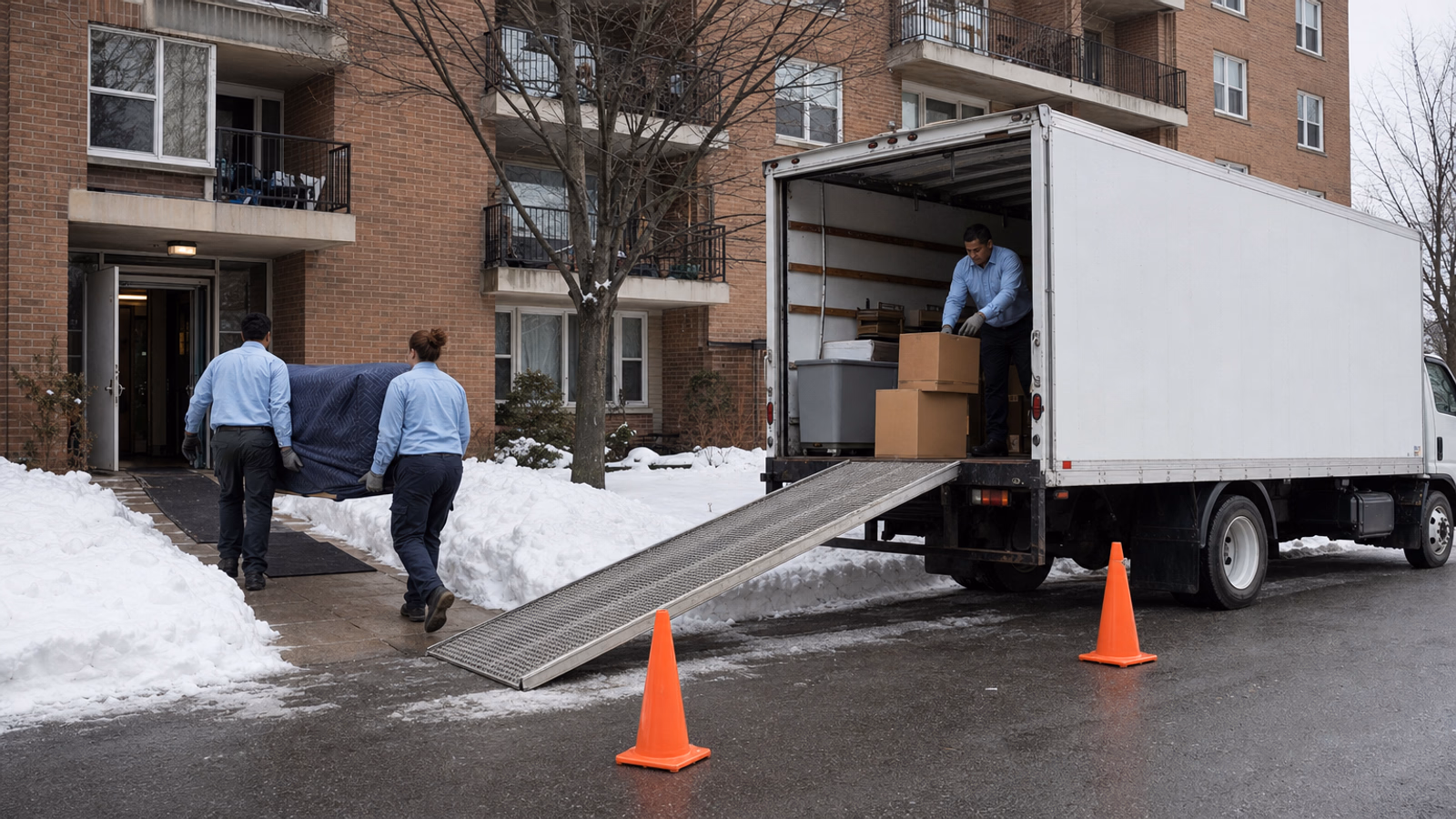Chicago Suburbs Moving: Parking, Elevators and Winter