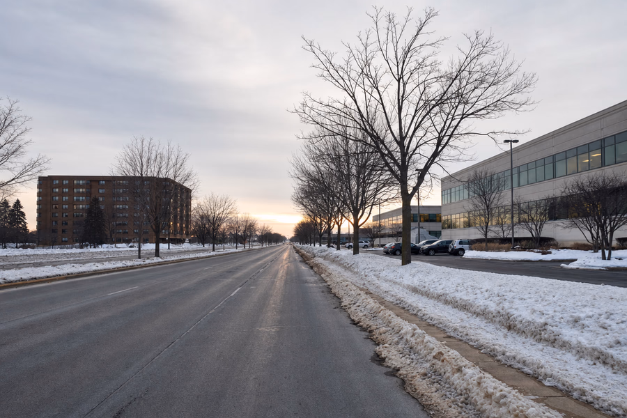 Packed Moving Solutions moving service area map for Northwest Suburbs